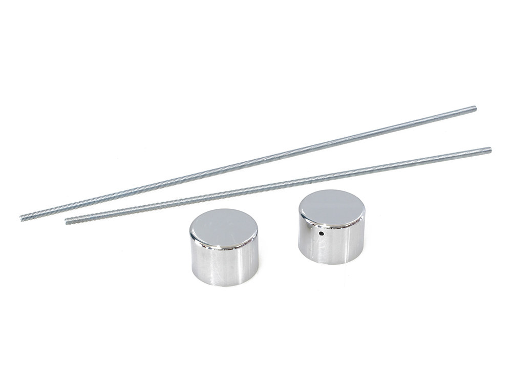 Rear Axle Covers - Chrome. Fits Softail 2018up