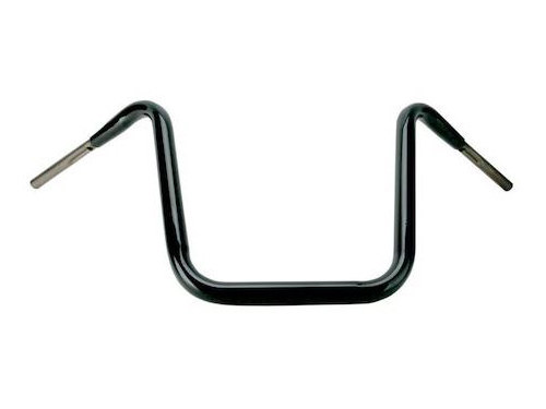 13in. x 1-1/2in. Ape Hanger Handlebar - Black.