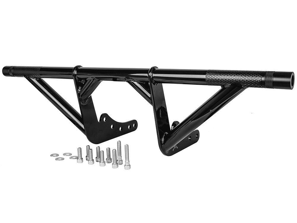 Front Brawler Crash Bar Kit – Black. Fits Softail 2018up