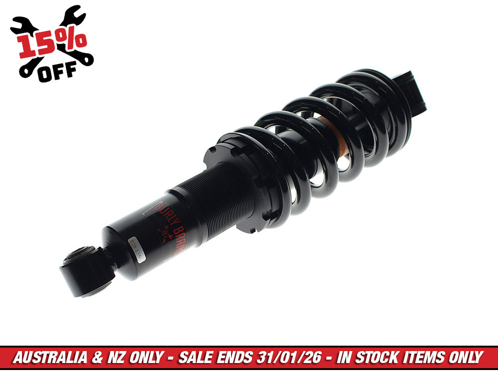 13.5in. Standard Spring Rate 'Stiletto' Rear Shock Absorber - Black. Fits Softail 2018up.