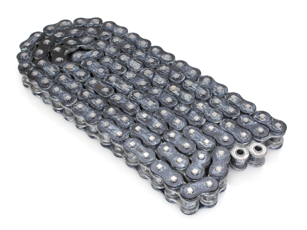 Rear X-Ring Chain with 120 Link – Black & Chrome.