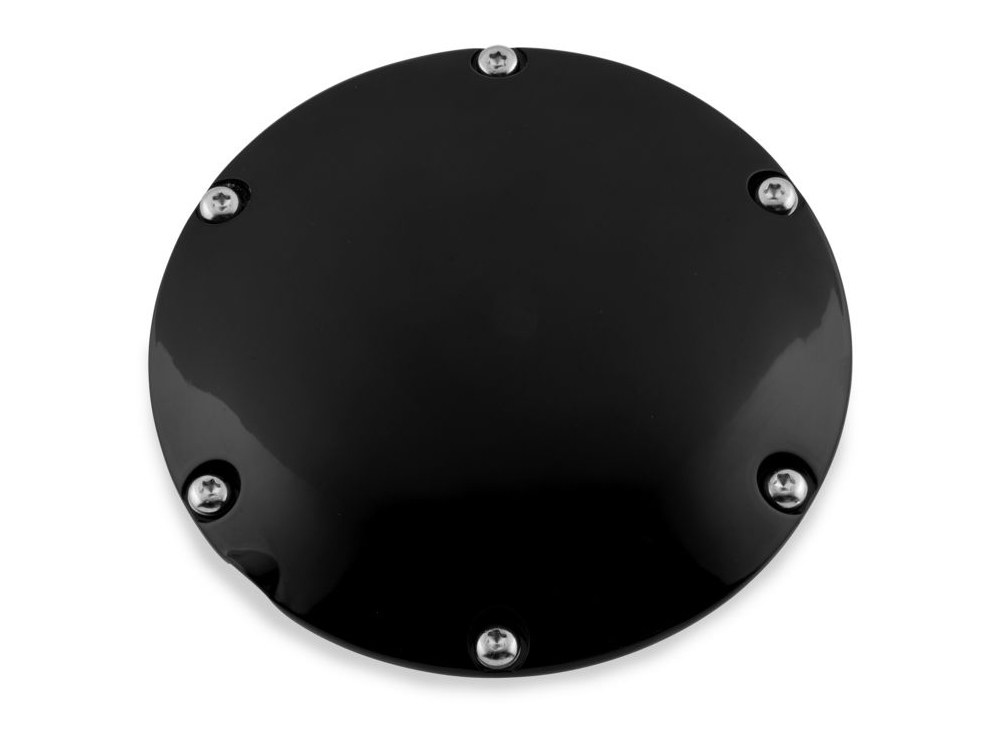 Derby Cover – Gloss Black. Fits Sportster 2004-2021