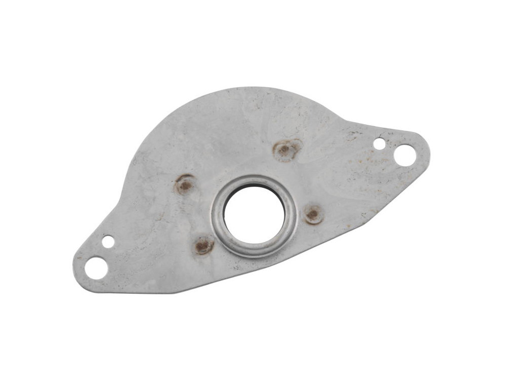 Oil Deflector Plate. Fits Big Twin 1965-1984 with Electric Start & Rear Chain Drive.