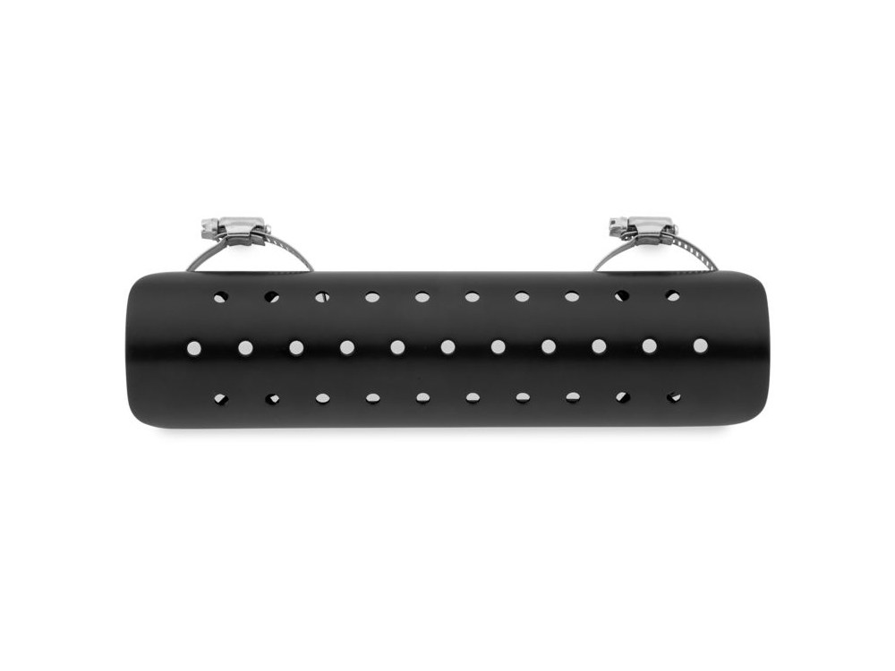 7in. Universal Exhaust Heatshield - Black