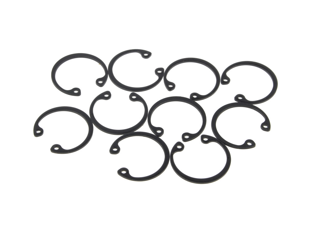 Piston Pin Circlip - Pack of 10. Fits Big Twin 1977-Early 1983 & Sportster 1977-Early 1985.