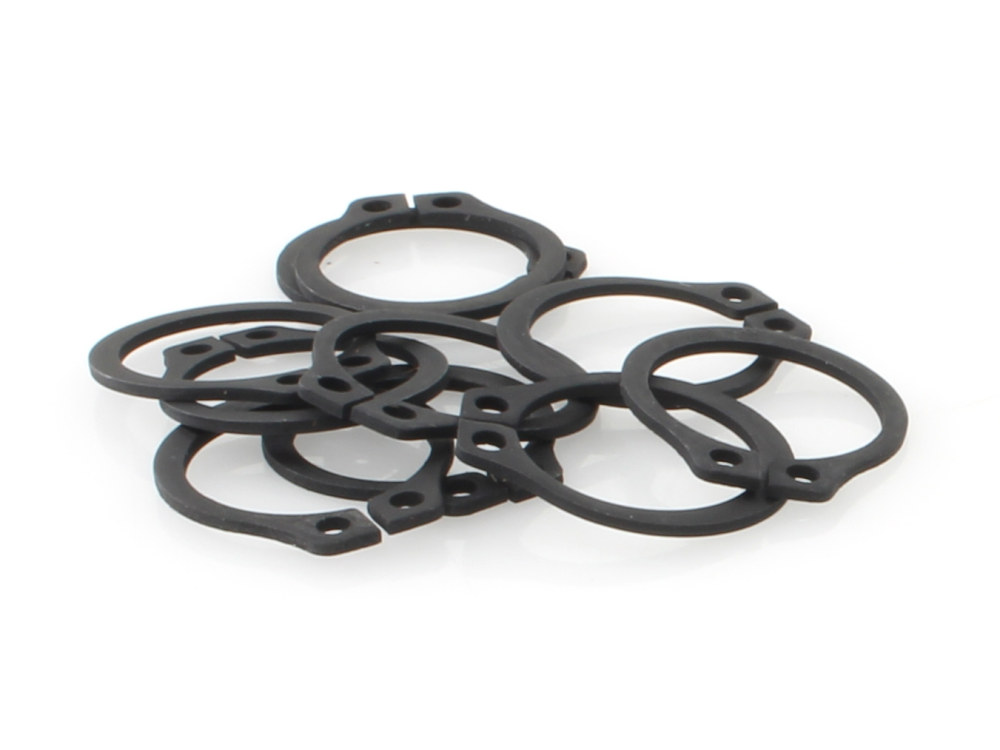 Shift & Clutch Circlip - Pack of 10. Fits Big Twin 1972-2011.