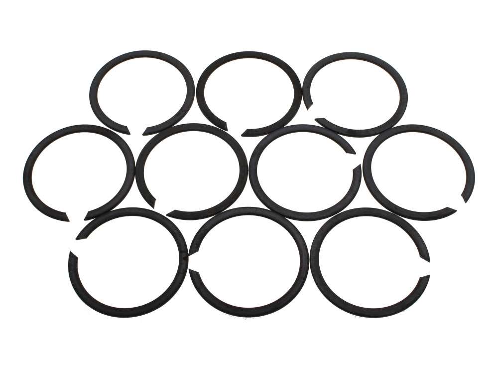 Exhaust Pipe Retainer Ring - Pack of 10. Fits Big Twin 1984up & Sportster 1986-2021.
