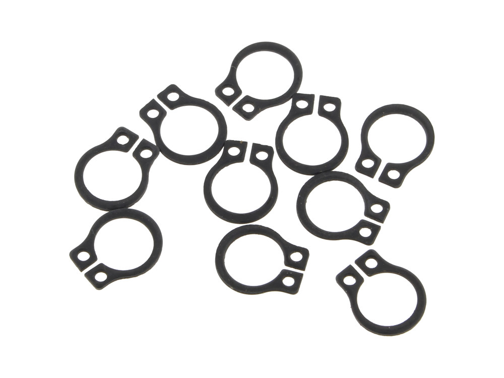 Clutch Throw Out Bearing Retainer Circlip – Pack of 10. Fits Big Twin 1975-2010.