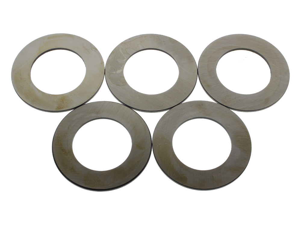 0.0725in. Mainshaft, Right Thrust Washer – Pack of 5. Fits Sportster Late1984-1990.