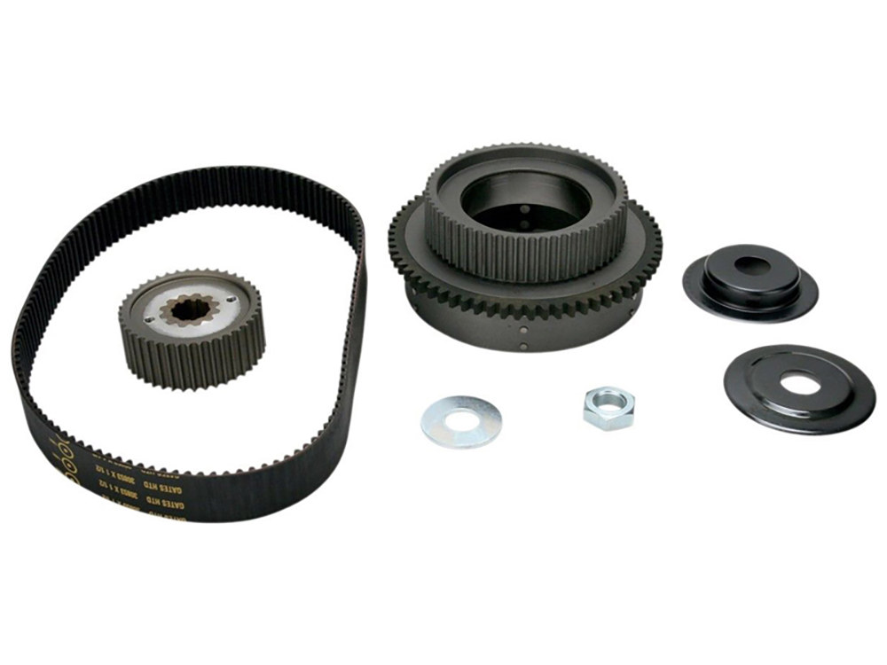 Closed Belt Drive Kit. Fits 4Spd Big Twin 1979-1984 with Rear Chain Drive.