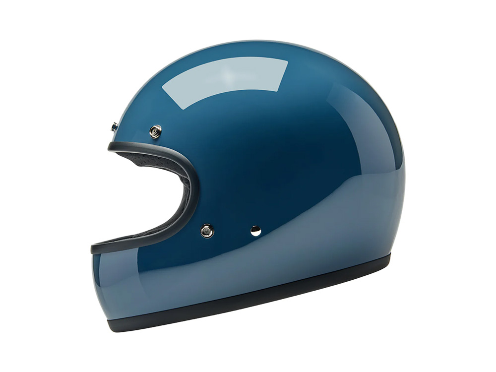 BIL Gringo Helmet - Gloss Greystone. Size Medium with ECE R22.06 Compliance