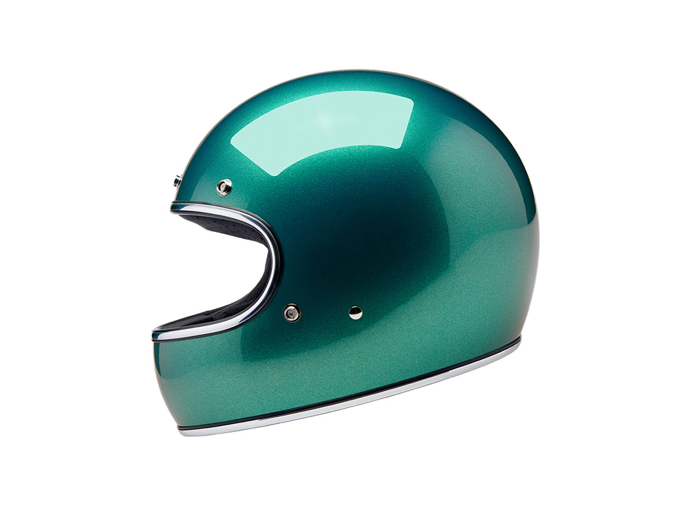 BIL Gringo Helmet - Metallic Catalina. Size X-Large with ECE R22.06 Compliance