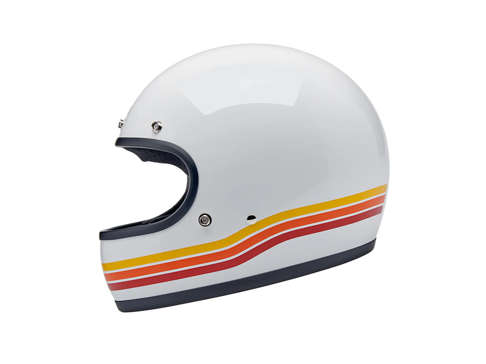 BIL Gringo Helmet - Sunset Spectrum. Size Medium with ECE R22.06 Compliance