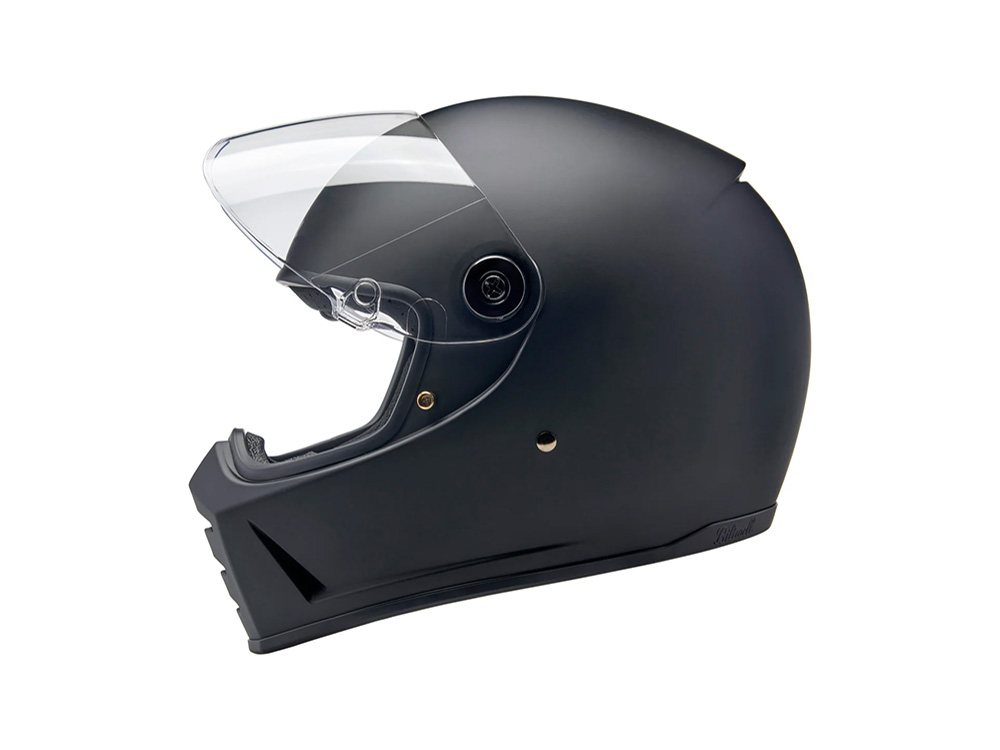 BIL Lane Splitter Helmet - Flat Black. Size X-Large with ECE R22.06 Compliance