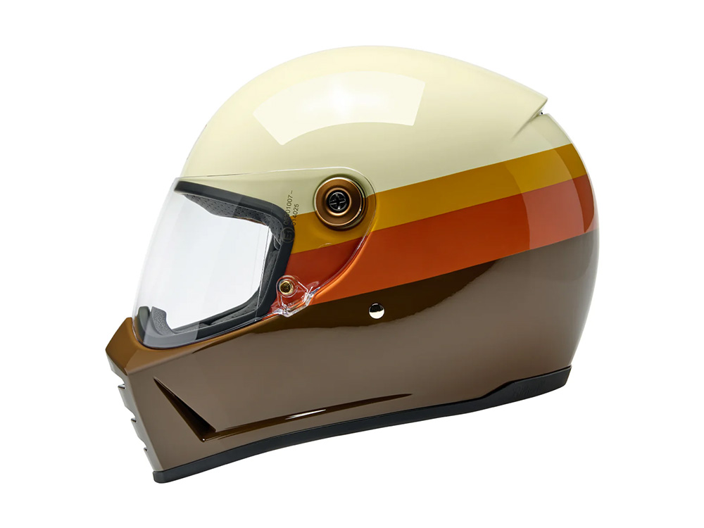 BIL Lane Splitter Helmet - Limited Edition 20th Anniversary Colorway. Size Small with ECE R22.06 Compliance