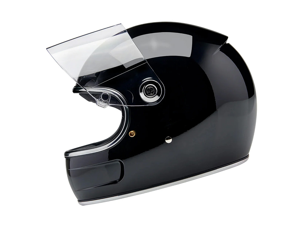 BIL Gringo SV Helmet - Gloss Black. Size XX-Large with ECE R22.06 Compliance