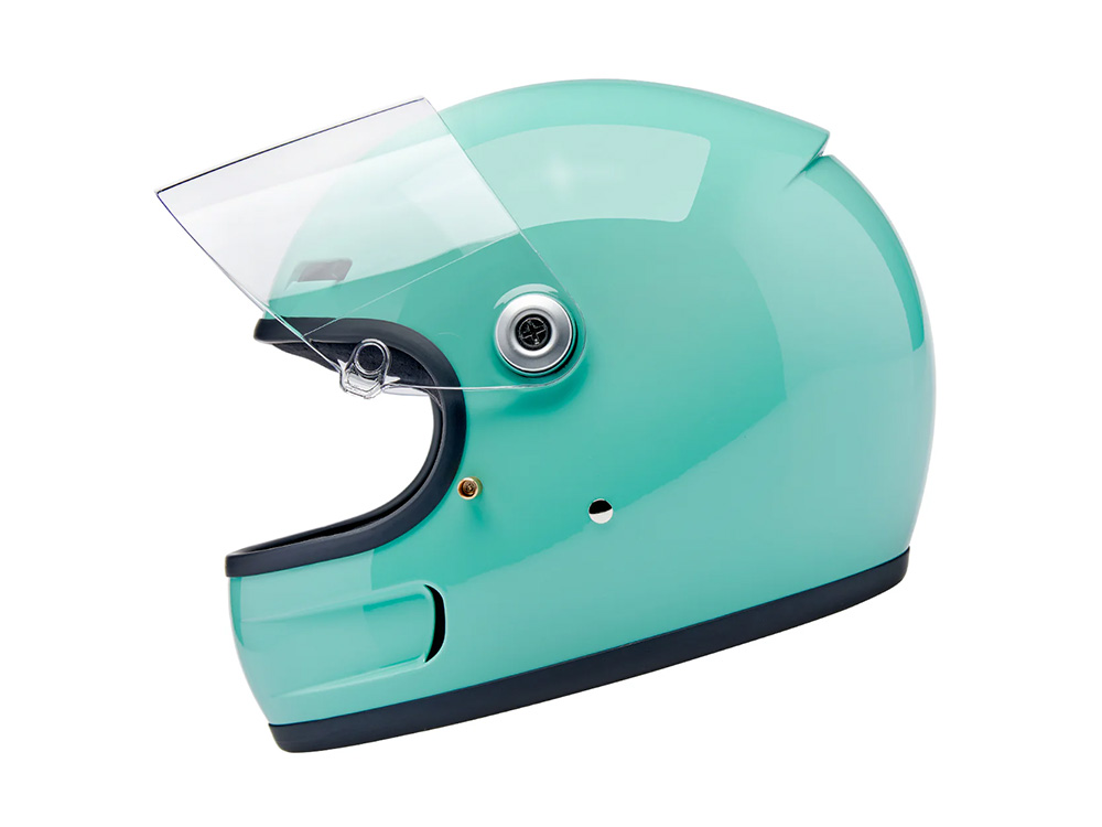 BIL Gringo SV Helmet - Gloss Mint Julep. Size Medium with ECE R22.06 Compliance