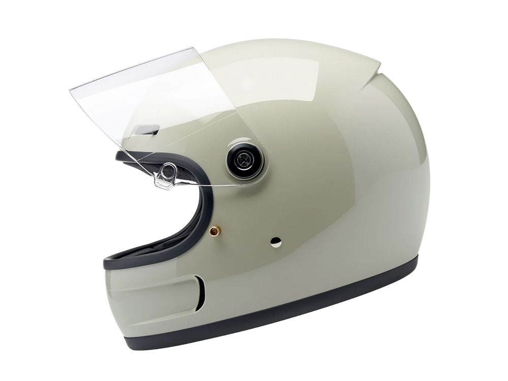 BIL Gringo SV Helmet - Gloss Chalk Grey. Size Small with ECE R22.06 Compliance
