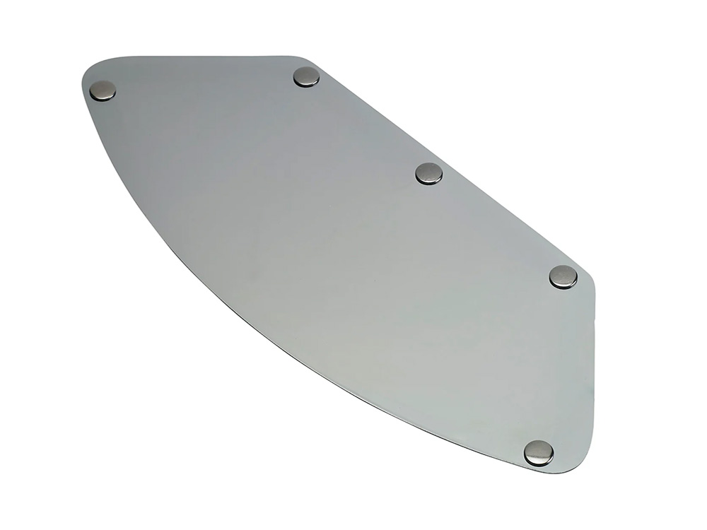 BIL Gringo Blast Shield Visor - Chrome Mirror. Fits R22.06 Gringo Helmets