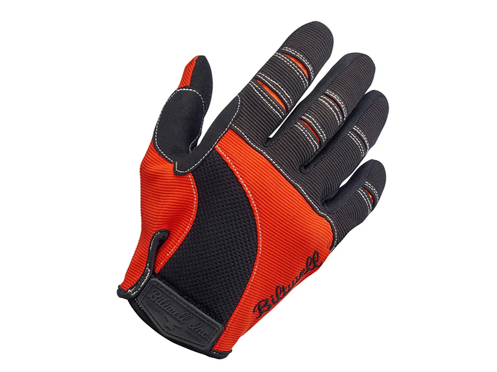 BIL Orange & Black Moto Gloves - Size 2X-Large