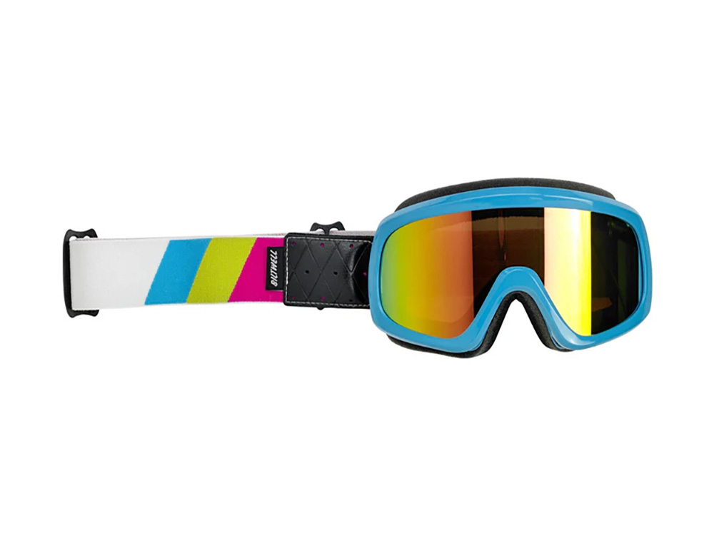 BIL Biltwell Overland 2.0 Googles - Tri-Strip Jet Boat