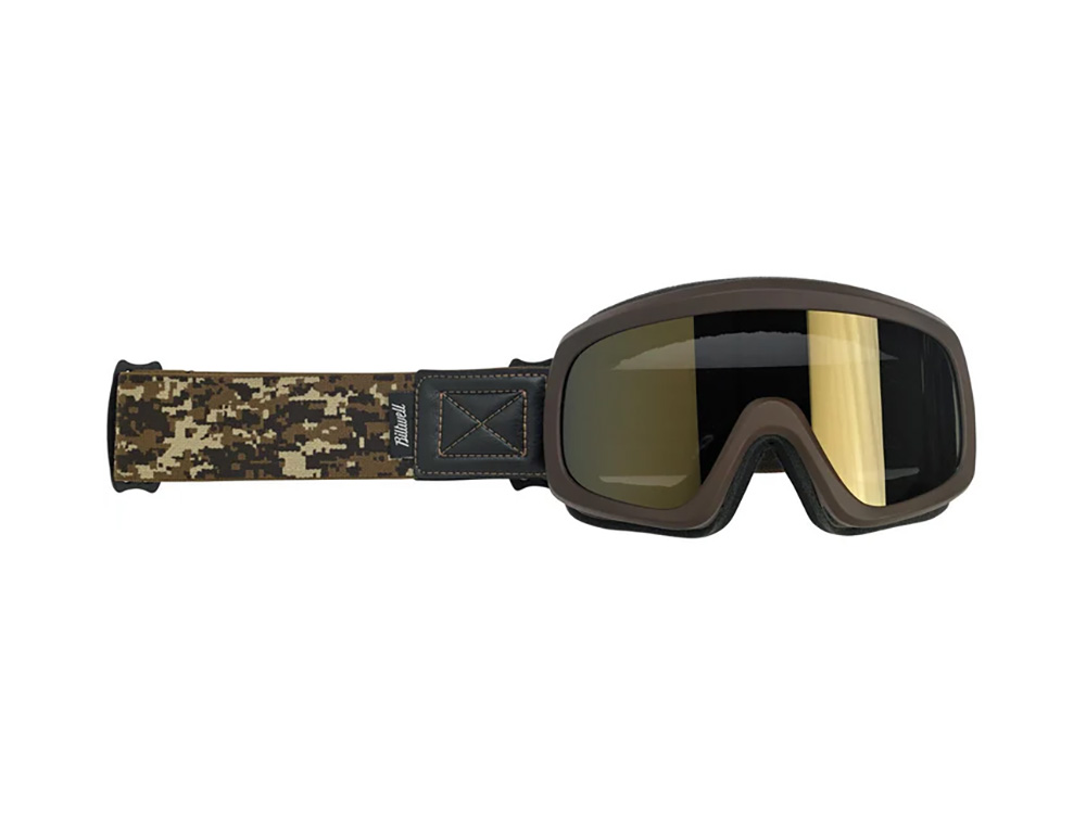 BIL Biltwell Overland 2.0 Googles - Grunt Satin Brown Desert Camo