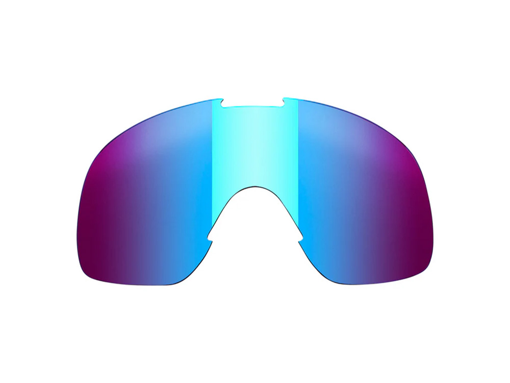 BIL Biltwell Overland 2.0 Replacement Lens - Violet Mirror Brown