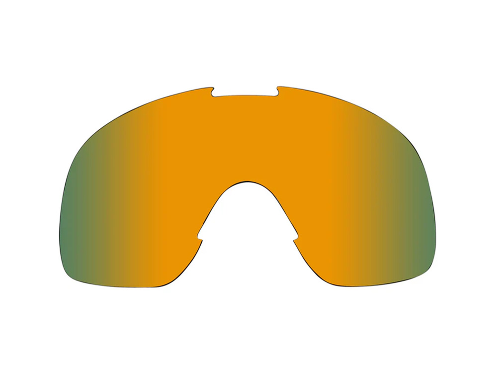 BIL Biltwell Overland 2.0 Replacement Lens - Lime Mirror Brown