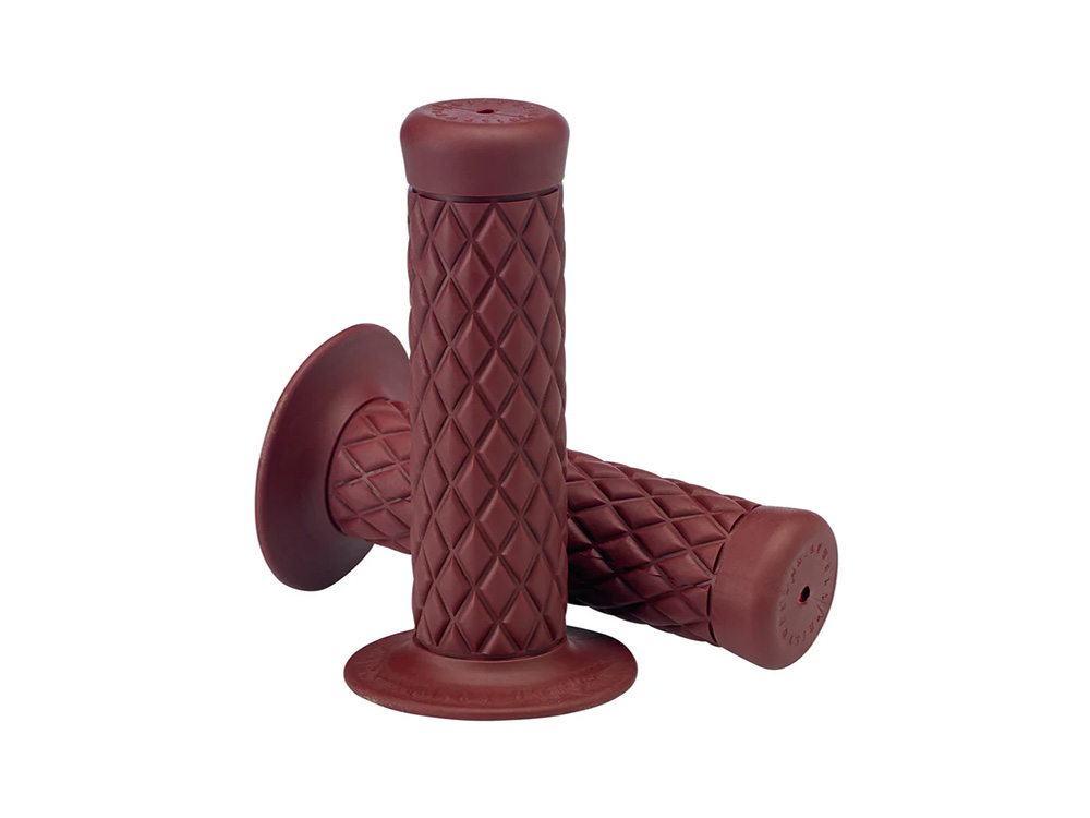 BIL Thruster 1in. Handgrips - Ox Blood