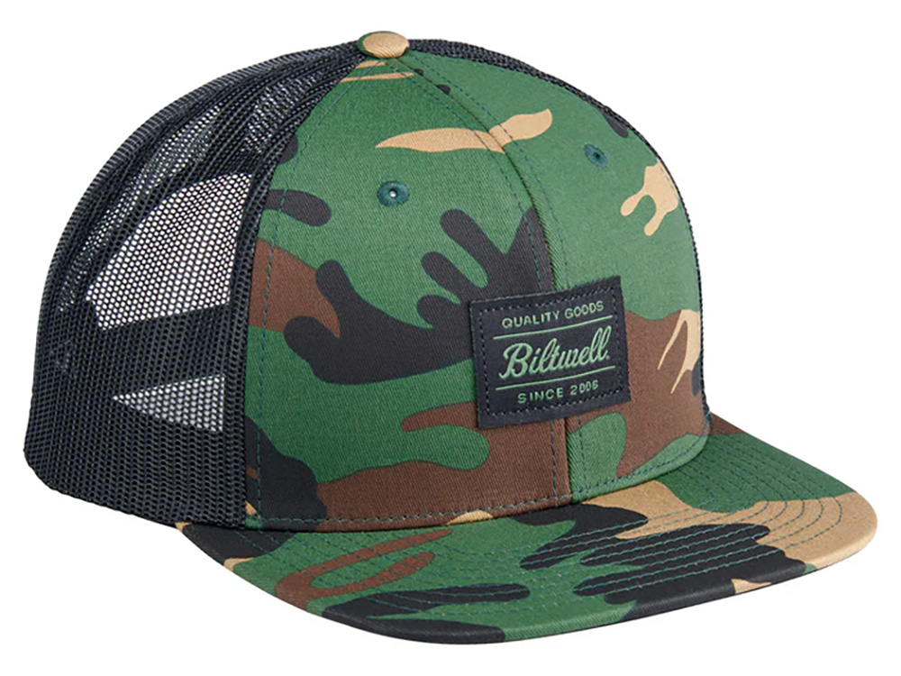 BIL Biltwell Woodland Trucker Cap - Camo