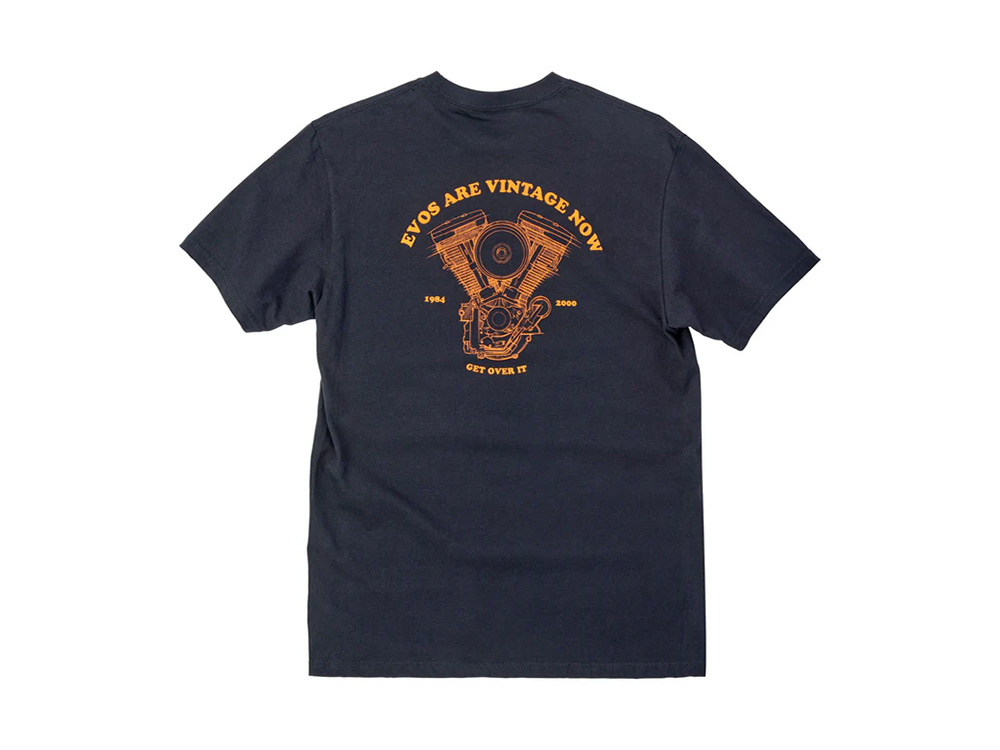 BIL Biltwell Evolution Black T-Shirt - XX-Large