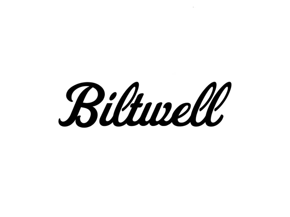 BIL Biltwell Sticker - Black 6in. Long