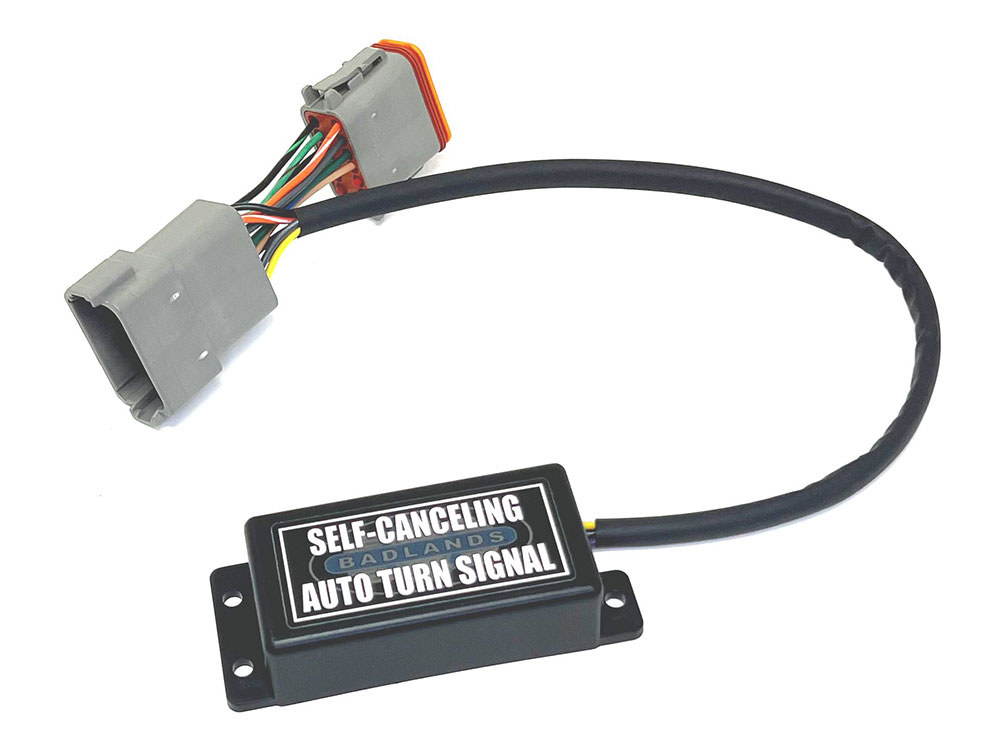 Plug-n-Play ATS Self Cancelling Turn Signal Module. Fits Softail 2001-2010, Dyna 2001-2011, Touring 2001-2013 & Sportster 2004-2013 when using along with OEM TSM or TSSM
