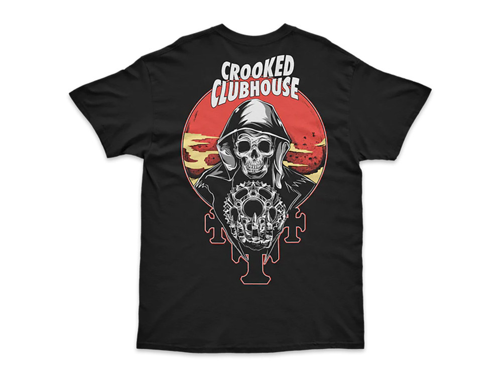 Crooked Clubhouse Sabb Short Sleeve Tee. X-Large.