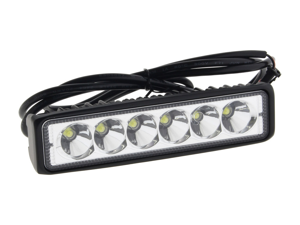 LED Driving Light Bar with White LED's - Black Housing.