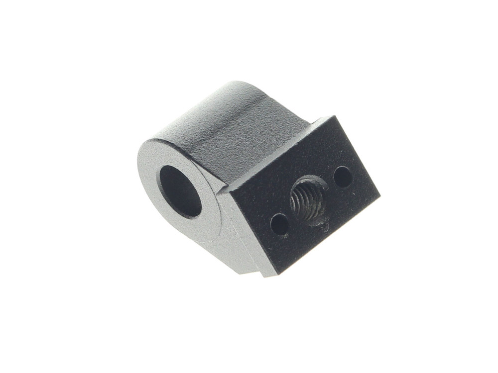 Headlight Mount Block for Custom Dynamics Headlight Housing - Black. Fits Softail Standard, Street Bob & Low Rider 2018up