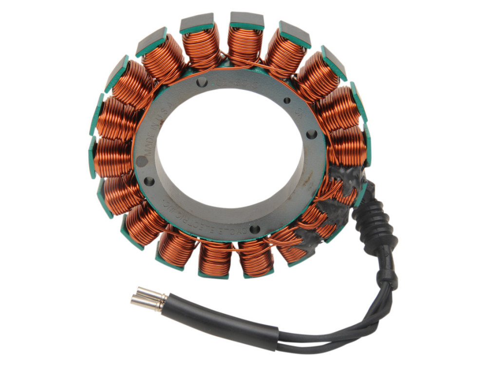 Stator. Fits Softail 2001-2006, Dyna 2004-2005 & Dyna 2006 running the original OEM Rotor.