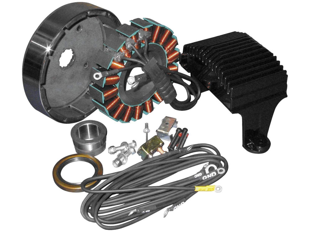 50 Amp 3 Phase Alternator Kit. Fits Touring 1999-2003.