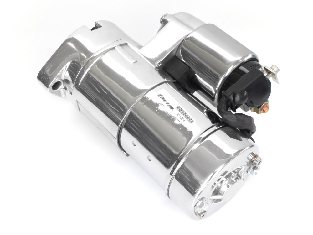 2.0kw Gen3 Starter Motor - Chrome. Fits all Fuel Injected Twin Cam 1999-2006 excluding 2006 Dyna.