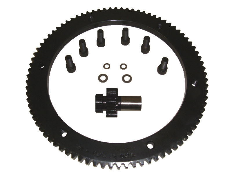 84T Starter Ring Gear Kit. Fits Dyna 1998-2005, Softail 1998-2006 & Touring 1998-2006