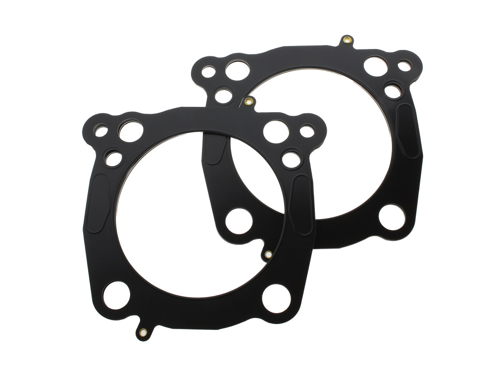 Head & Base Gasket Set. 0.040in. MLS Head Gasket, 0.014in. Base. Fits Touring 2017-2024 & Softail 2018-2024 with OEM 107 to 124 or OEM 114 to 128 & 4.250in. Big Bore Kit.