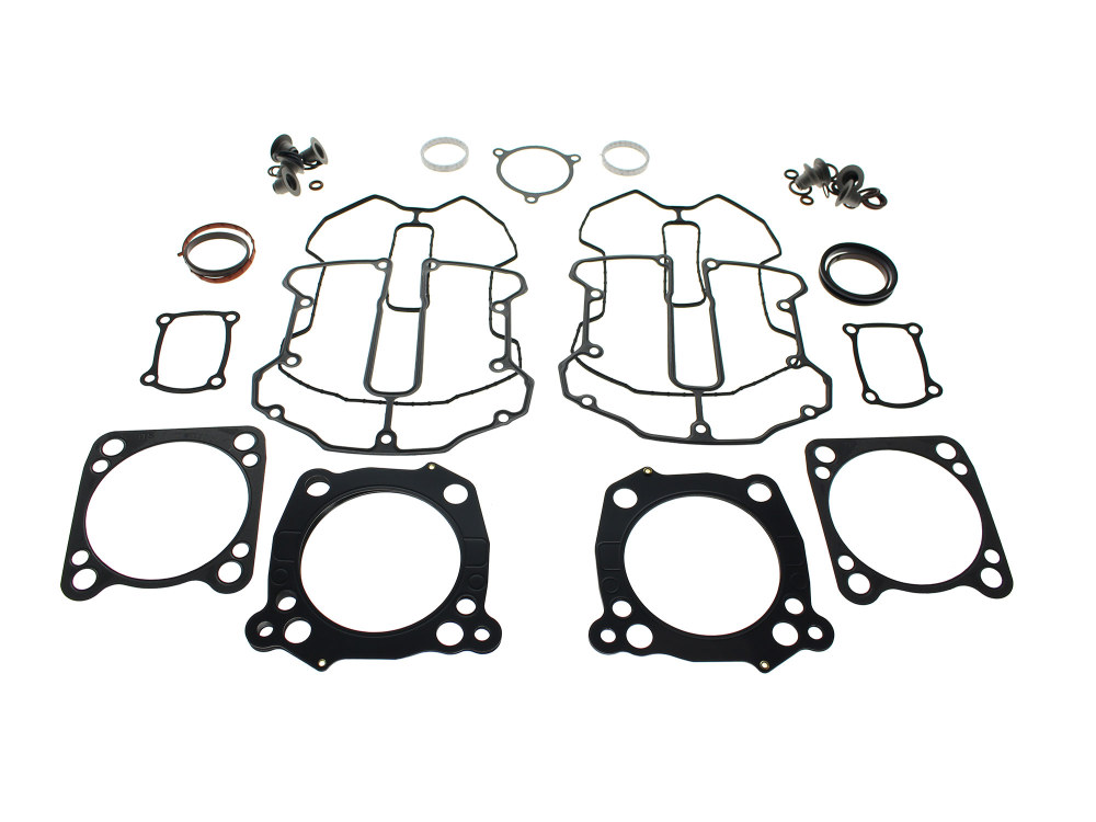 Top End Gasket Kit with 0.032in. Multi-Layer-Xtreme MLX Head Gaskets. Fits Milwaukee-Eight 2017up with 107 to 124 or 114 to 128 4.250in. Big Bore Kit.