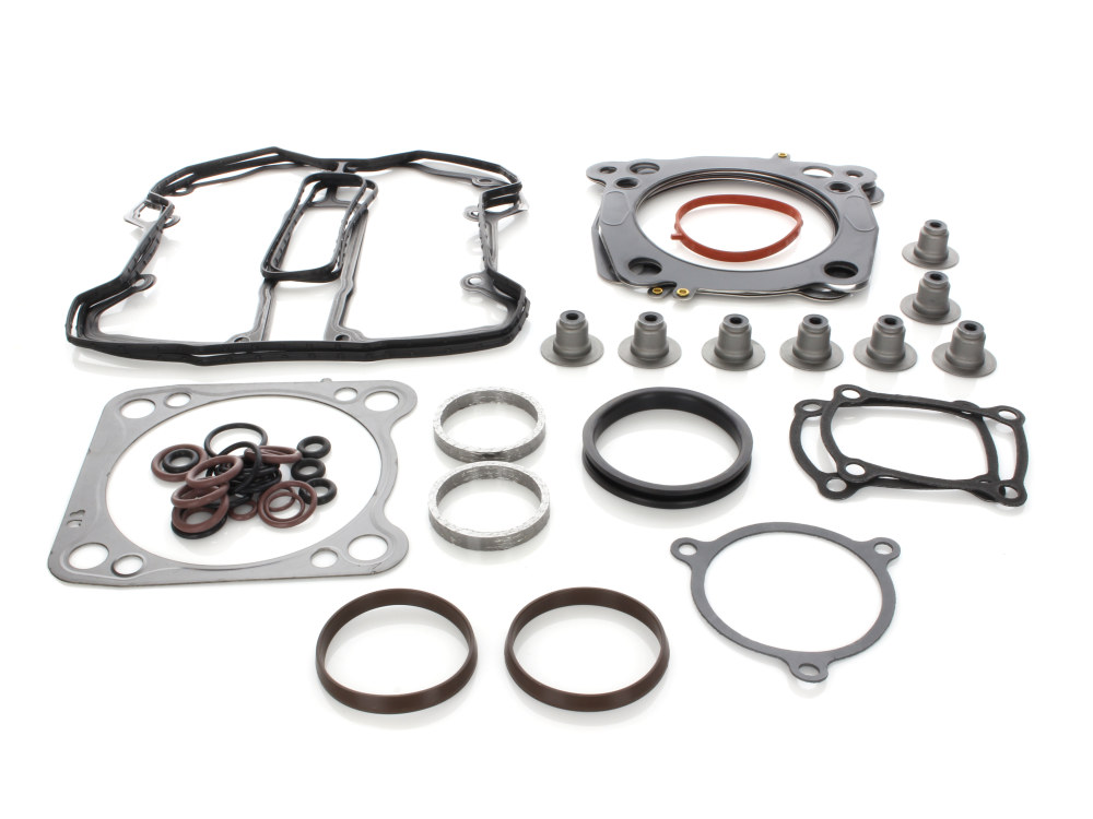 Top End Gasket Kit with 0.040in. Multi-Layer Steel MLS Head Gaskets. Fits Touring 2017-2024 & Softail 2018-2024 fitted with 107 to 124 or 114 to 128 4.250in. Big Bore Kit.