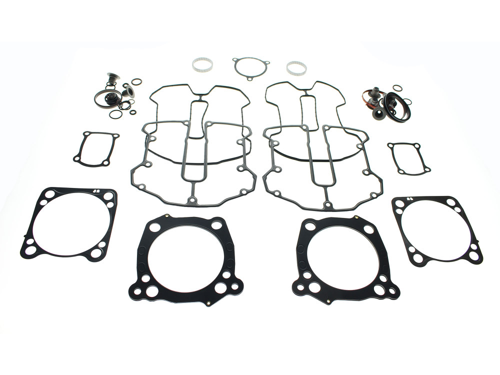 Top End Gasket Kit with 0.040in. Multi-Layer-Xtreme MLX Head Gaskets. Fits Touring 2017-2024 & Softail 2018-2024 fitted with 4.500in. Big Bore Kit.