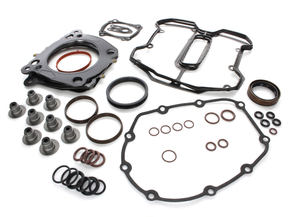 Engine Gasket Kit with 0.040in. Multi-Layer Steel MLS Head Gaskets. Fits Milwaukee-Eight 2017up with 107 Engine & 3.937in. Bore.