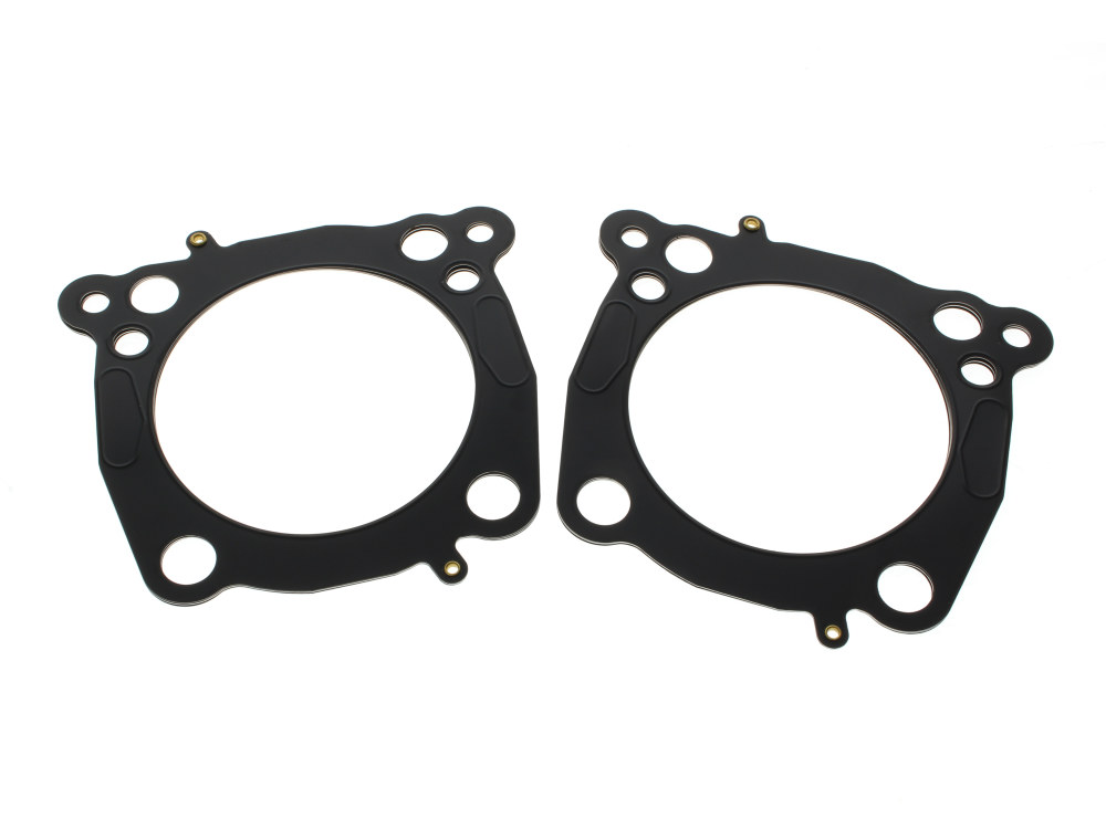 0.040in. Thick Cylinder Head Gasket. Fits Milwaukee-Eight 2017up with OEM 107 to 124 or OEM 114 to 128 & 4.250in. Big Bore Kit.