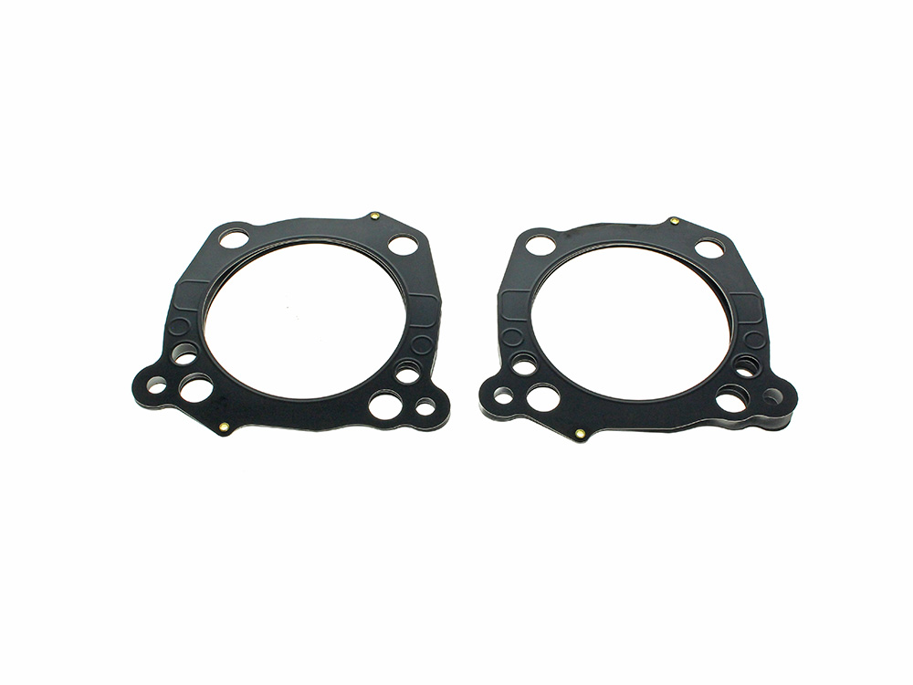 0.032in. Thick MLX Cylinder Head Gaskets. Fits Touring 2017-2024 & Softail 2018-2024 with S&S 129/132ci (4.320in.) Engine or SE131 (4.310in.) Engine.