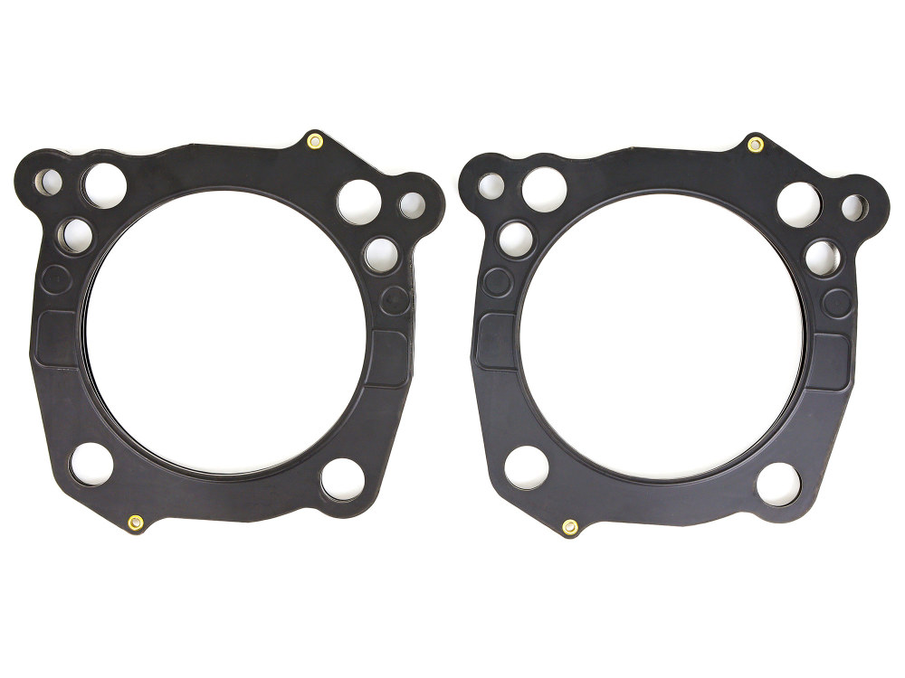 0.040in. Thick Cylinder MLX Head Gaskets. Fits Milwaukee-Eight 2017up with S&S 129/132ci (4.320in.) Engine or SE131 (4.310in.) Engine.
