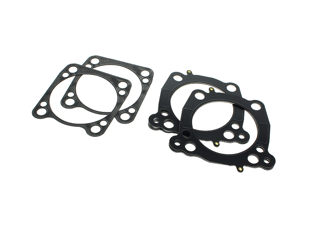 Head & Base Gasket Set. 0.040in. MLS Head Gasket, 0.014in. Base. Fits Street Glide & Road Glide 2024up, Touring 2025up & Softail 2025up with 4.250in. Big Bore Kit.
