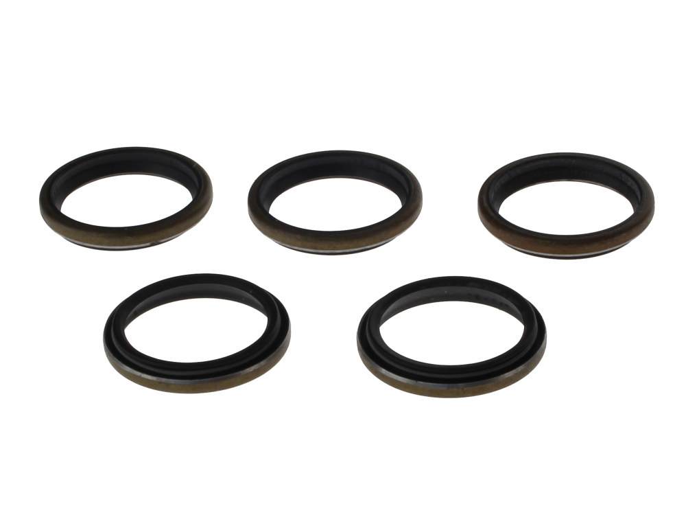Main Drive Gear End Seal - Pack of 5. Fits 4Spd Big Twin Late 1981-1986 & 5Spd Big Twin 1979-1990.